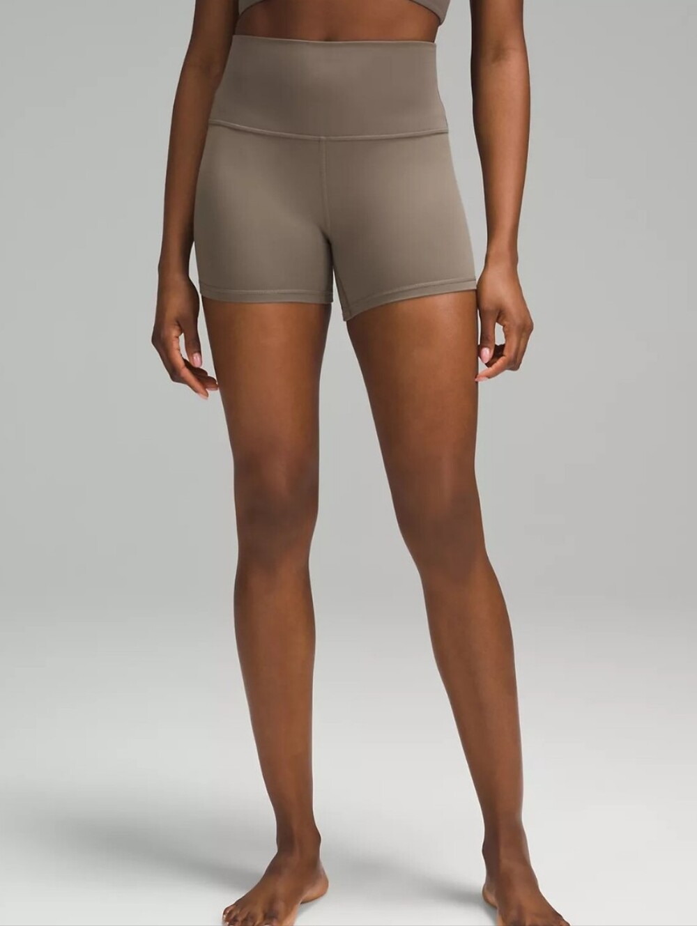 Lululemon Align High Rise Shorts 4" Nomad Womens Size 6
